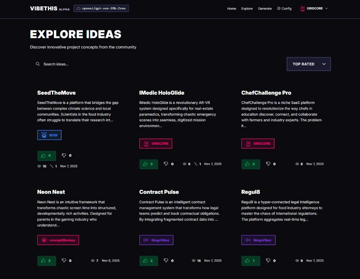 Vibe This - Auf Ideensuche